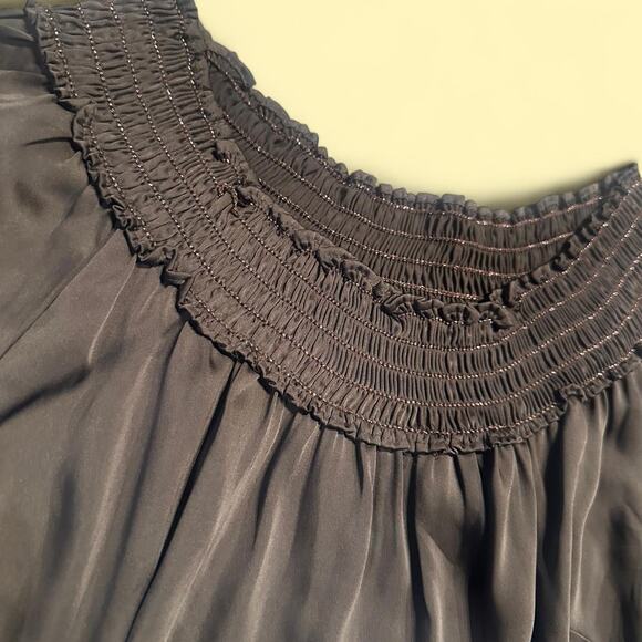 Brown cute summer top - Picture 2 of 3